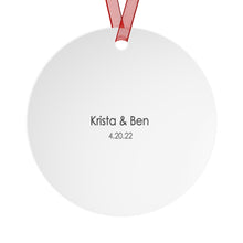 Load image into Gallery viewer, Amsterdam, NL City Metal Ornament | | personalized option available