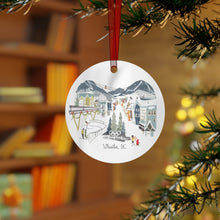 Load image into Gallery viewer, Whistler, BC City Metal Ornament | | personalized option available