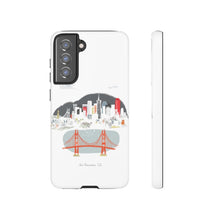 Load image into Gallery viewer, San Francisco city Albie Designs Phone Case For iPhone 8 13 12 11 Samsung Galaxy Google Pixel & More