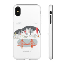 Load image into Gallery viewer, San Francisco city Albie Designs Phone Case For iPhone 8 13 12 11 Samsung Galaxy Google Pixel & More