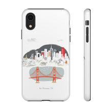 Load image into Gallery viewer, San Francisco city Albie Designs Phone Case For iPhone 8 13 12 11 Samsung Galaxy Google Pixel & More