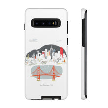 Load image into Gallery viewer, San Francisco city Albie Designs Phone Case For iPhone 8 13 12 11 Samsung Galaxy Google Pixel & More