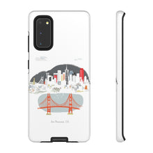 Load image into Gallery viewer, San Francisco city Albie Designs Phone Case For iPhone 8 13 12 11 Samsung Galaxy Google Pixel & More