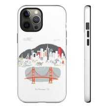 Load image into Gallery viewer, San Francisco city Albie Designs Phone Case For iPhone 8 13 12 11 Samsung Galaxy Google Pixel & More