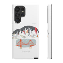 Load image into Gallery viewer, San Francisco city Albie Designs Phone Case For iPhone 8 13 12 11 Samsung Galaxy Google Pixel & More