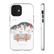 Load image into Gallery viewer, San Francisco city Albie Designs Phone Case For iPhone 8 13 12 11 Samsung Galaxy Google Pixel & More