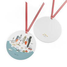Load image into Gallery viewer, Seattle, WA City Metal Ornament | | personalized option available