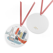Load image into Gallery viewer, Cincinnati, OH City Metal Ornament | | personalized option available
