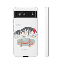 Load image into Gallery viewer, San Francisco city Albie Designs Phone Case For iPhone 8 13 12 11 Samsung Galaxy Google Pixel & More