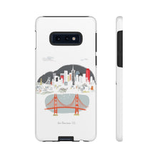 Load image into Gallery viewer, San Francisco city Albie Designs Phone Case For iPhone 8 13 12 11 Samsung Galaxy Google Pixel & More