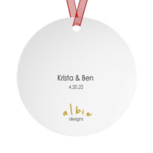 Load image into Gallery viewer, Autzen Stadium, UofO Metal Ornament | | personalized option available