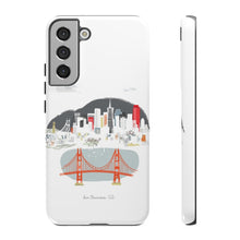 Load image into Gallery viewer, San Francisco city Albie Designs Phone Case For iPhone 8 13 12 11 Samsung Galaxy Google Pixel & More