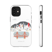 Load image into Gallery viewer, San Francisco city Albie Designs Phone Case For iPhone 8 13 12 11 Samsung Galaxy Google Pixel & More