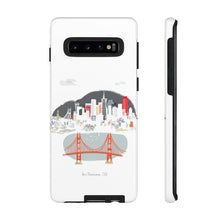 Load image into Gallery viewer, San Francisco city Albie Designs Phone Case For iPhone 8 13 12 11 Samsung Galaxy Google Pixel & More