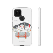 Load image into Gallery viewer, San Francisco city Albie Designs Phone Case For iPhone 8 13 12 11 Samsung Galaxy Google Pixel & More