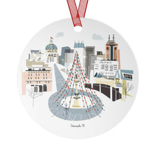 Load image into Gallery viewer, Indianapolis, IN City Metal Ornament | | personalized option available