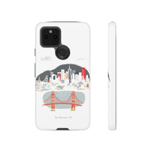 Load image into Gallery viewer, San Francisco city Albie Designs Phone Case For iPhone 8 13 12 11 Samsung Galaxy Google Pixel & More