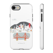 Load image into Gallery viewer, San Francisco city Albie Designs Phone Case For iPhone 8 13 12 11 Samsung Galaxy Google Pixel & More