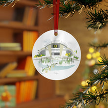 Load image into Gallery viewer, Autzen Stadium, UofO Metal Ornament | | personalized option available