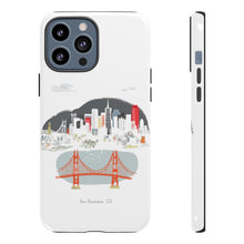 Load image into Gallery viewer, San Francisco city Albie Designs Phone Case For iPhone 8 13 12 11 Samsung Galaxy Google Pixel & More