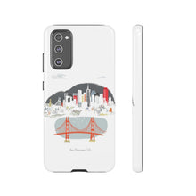 Load image into Gallery viewer, San Francisco city Albie Designs Phone Case For iPhone 8 13 12 11 Samsung Galaxy Google Pixel & More