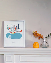 Load image into Gallery viewer, Seattle City Print { original version}