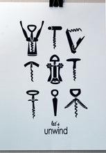 Load image into Gallery viewer, Let's Unwind print