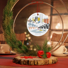 Load image into Gallery viewer, Richmond, VA  City Metal Ornament | | personalized option available (Copy)
