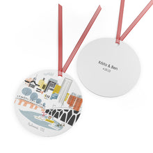 Load image into Gallery viewer, Richmond, VA  City Metal Ornament | | personalized option available (Copy)
