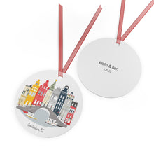 Load image into Gallery viewer, Amsterdam, NL  City Metal Ornament | | personalized option available
