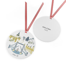 Load image into Gallery viewer, London, UK  City Metal Ornament | | personalized option available
