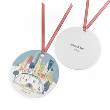 Load image into Gallery viewer, Chicago, IL  City Metal Ornament | | personalized option available
