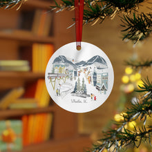 Load image into Gallery viewer, Whistler, BC City Metal Ornament | | personalized option available
