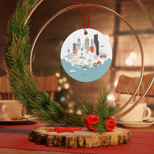 Load image into Gallery viewer, Seattle, WA City Metal Ornament | | personalized option available
