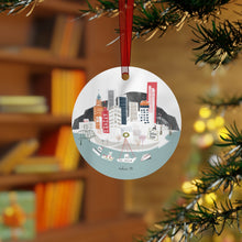 Load image into Gallery viewer, Portland, OR City Metal Ornament | | personalized option available
