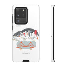 Load image into Gallery viewer, San Francisco city Albie Designs Phone Case For iPhone 8 13 12 11 Samsung Galaxy Google Pixel &amp; More
