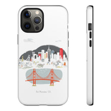 Load image into Gallery viewer, San Francisco city Albie Designs Phone Case For iPhone 8 13 12 11 Samsung Galaxy Google Pixel &amp; More
