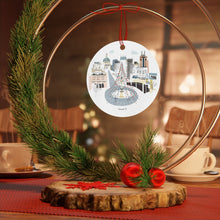 Load image into Gallery viewer, Indianapolis, IN City Metal Ornament | | personalized option available
