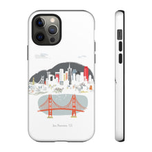 Load image into Gallery viewer, San Francisco city Albie Designs Phone Case For iPhone 8 13 12 11 Samsung Galaxy Google Pixel &amp; More
