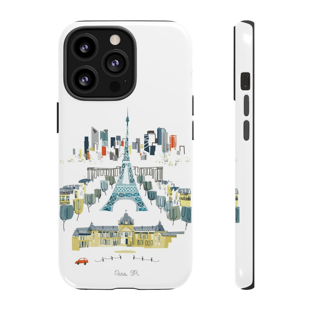 Paris city Albie Designs Phone Case For iPhone 8 13 12 11 Samsung Galaxy Google Pixel & More