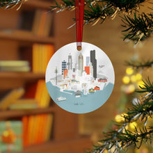 Load image into Gallery viewer, Seattle, WA City Metal Ornament | | personalized option available
