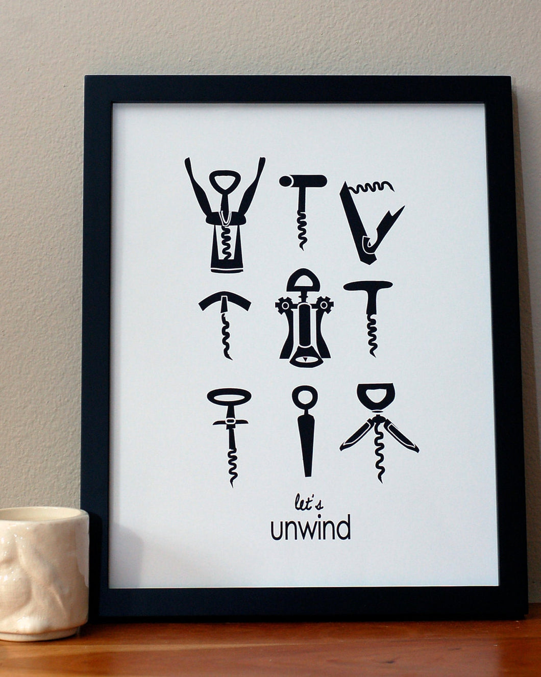 Let's Unwind print