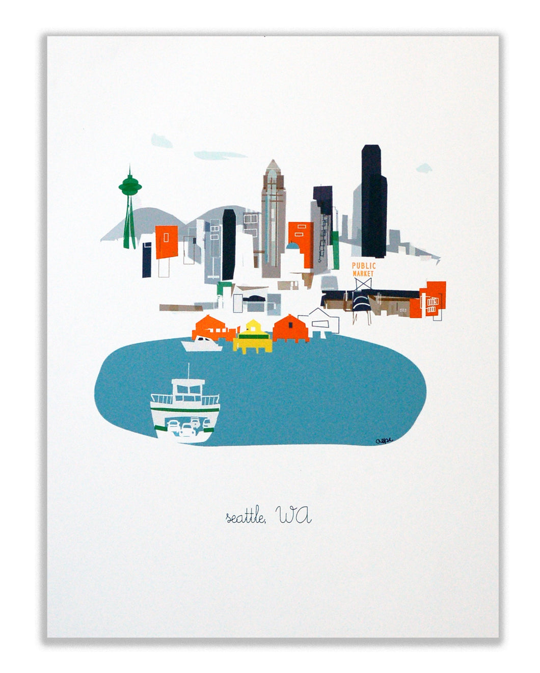 Seattle City Print { original version}